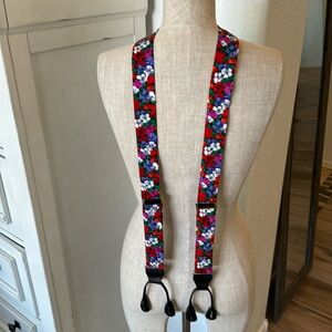 Barrons Hunter floral braces suspenders